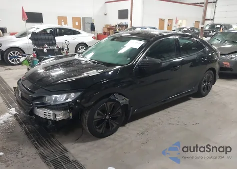 2019 Honda Civic Ex z USA, uszkodzony, nr VIN SHHFK7H66KU223667